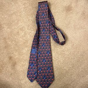 Vintage Floral and Flower Hermes Tie - Rare